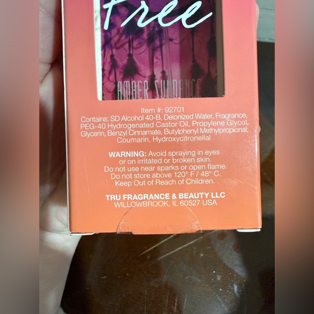 Tru Western Wild and Free Amber Sundance Women's Hydrating Fragrance - Picture 5 of 5